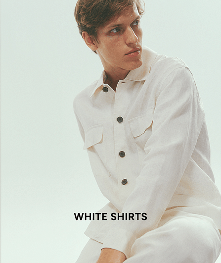white Shirts for men